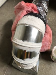 sealed duct fitting