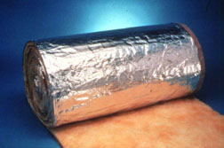 Fiberglass duct wrap