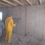 Wall Insulation - Shaving to plumb with studs